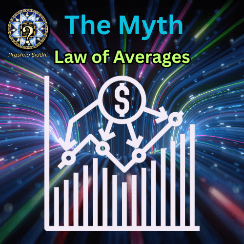 Diagram debunking the law of averages