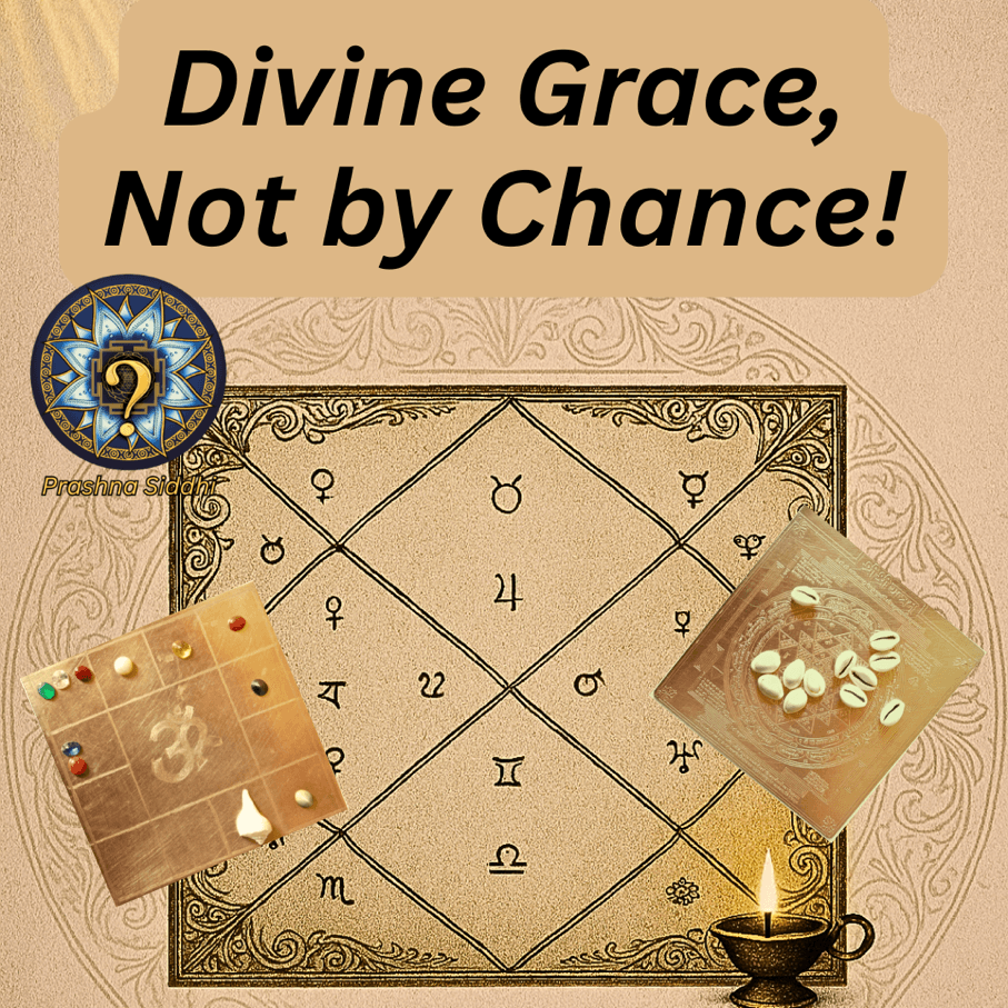 Vedic Prashna Kundali birth chart illustration