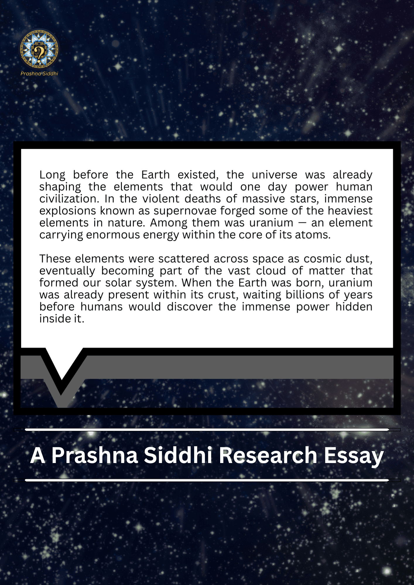 Uranium Enrichment and Conscience Enrichment cover